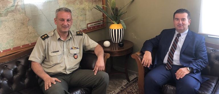 Συνάντηση του Διοικητή ΚΕΜΧ με τον Αντιπεριφερειάρχη Αργολίδας