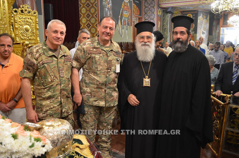 Στον εορτασμό του Μετοχίου Μονής Κύκκου ο Επιτελάρχης ΓΕΕΦ Αντγος Περβολαράκης