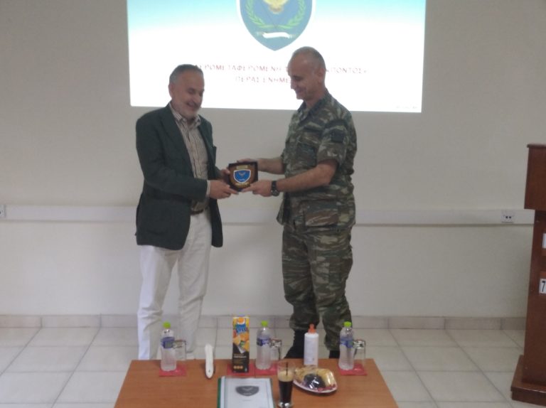 Επίσκεψη του Βουλευτή ΚΙΝΑΛ Γ. Φραγγίδη στην 71η Ταξιαρχία