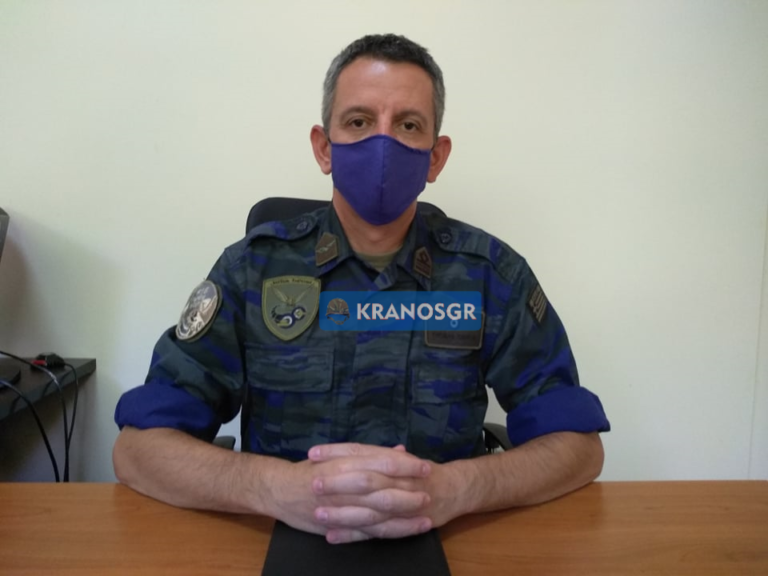 Η χορήγηση μασκών στα στελέχη της ΠΑ της Λάρισας και ο μάχιμος Σμηναγός – Πρόεδρος της ΕΣΠΕΛ