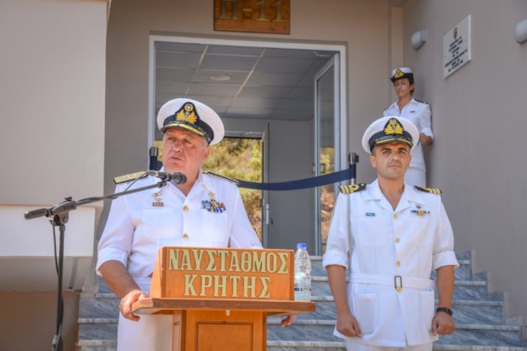 Επίσκεψη του Αρχηγού Γενικού Επιτελείου Ναυτικού στο Ναύσταθμο Κρήτης