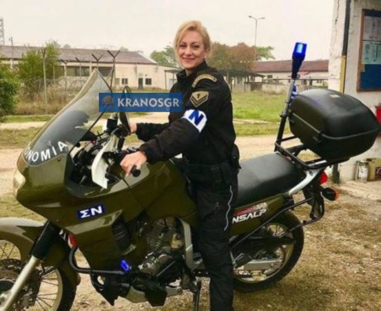 ”Ξανθιά καλλονή ΕΠΟΠ Λοχίας η πρώτη πιστοποιημένη μηχανόβια του ΣΞ”