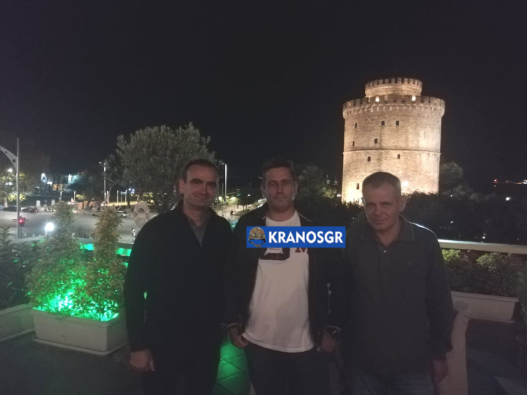 Θεσσαλονίκη: ”Χακί” συνάντηση πριν τη γενική χρήση μάσκας…