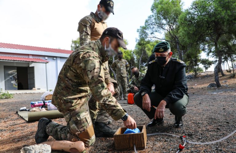 ΕΠΙΣΚΕΨΗ ΑΡΧΗΓΟΥ ΓΕΕΘΑ ΣΤΟ ΣΤΡΑΤΟΠΕΔΟ «ΥΠΟΣΤΡΑΤΗΓΟΥ ΑΝΔΡΕΑ ΚΑΛΛΙΝΣΚΗ»