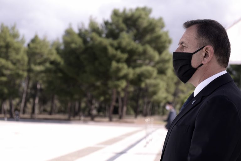 Παρουσία ΥΕΘΑ Νικόλαου Παναγιωτόπουλου στην τελετή εορτασμού του Προστάτη της Π.Α. Αρχαγγέλου Μιχαήλ στη Σχολή Ικάρων στη Δεκέλεια