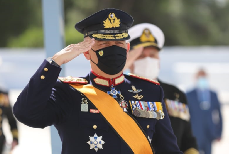 ΣΥΜΜΕΤΟΧΗ ΑΡΧΗΓΟΥ ΓΕΕΘΑ ΣΤΗΝ ΕΚΔΗΛΩΣΗ ΓΙΑ ΤΟΝ ΕΟΡΤΑΣΜΟ ΤΟΥ ΠΡΟΣΤΑΤΗ ΤΗΣ ΠΑ