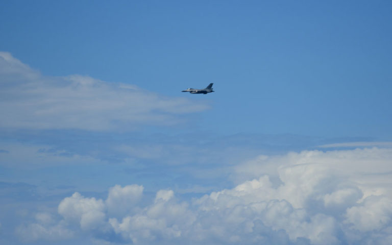 Τέσσερα τουρκικά F-16 πάνω από το Αγαθονήσι!