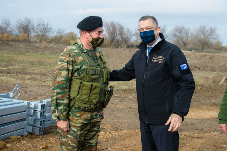 Επίσκεψη ΥΦΕΘΑ Αλκιβιάδη Στεφανή στην Περιοχή Ευθύνης της 1ης Στρατιάς