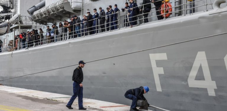 Πολεμικό Ναυτικό: 10 κρούσματα στην φρεγάτα Κουντουριώτης