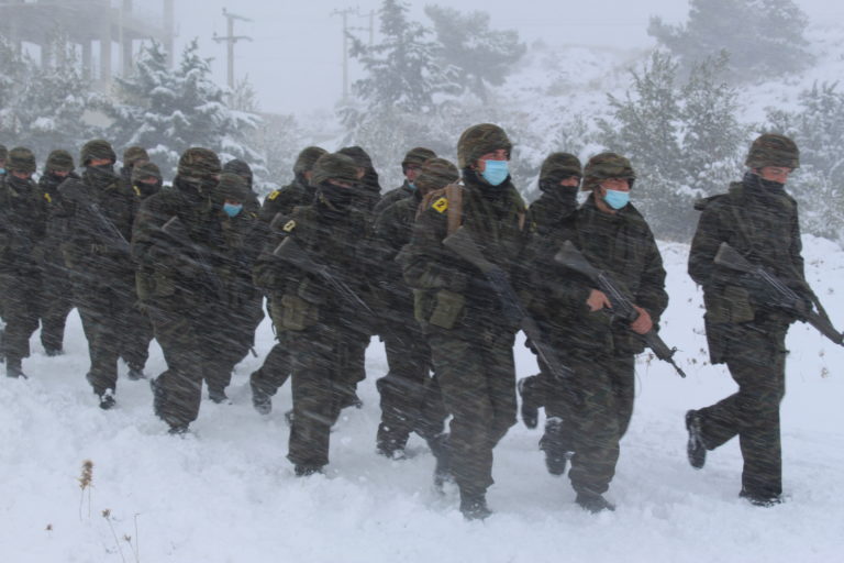 Χειμερινή Εκπαίδευση Στρατιωτικής Σχολής Ευελπίδων (ΣΣΕ) και Σχολής Μονίμων Υπαξιωματικών (ΣΜΥ)
