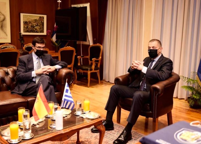 Συνάντηση ΥΦΕΘΑ  Στεφανή με τον Ισπανό ΥΦΥΠΕΞ