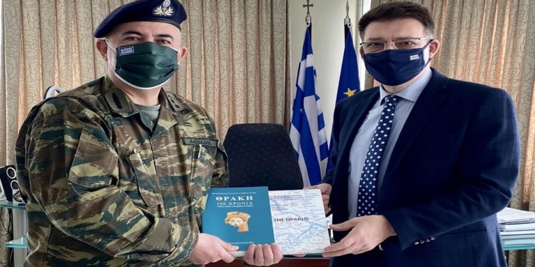 Στον Αντιπεριφερειάρχη Έβρου ο Δκτης της 16ης M/K MΠ