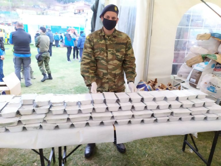 Συνεχής η συνδρομή του ΓΕΕΘΑ στις πληγείσες περιοχές της Θεσσαλίας