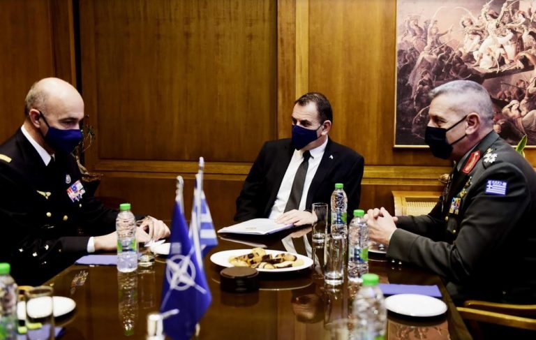 Συνάντηση Παναγιωτόπουλου με το Διοικητή Μετασχηματισμού (SACT)