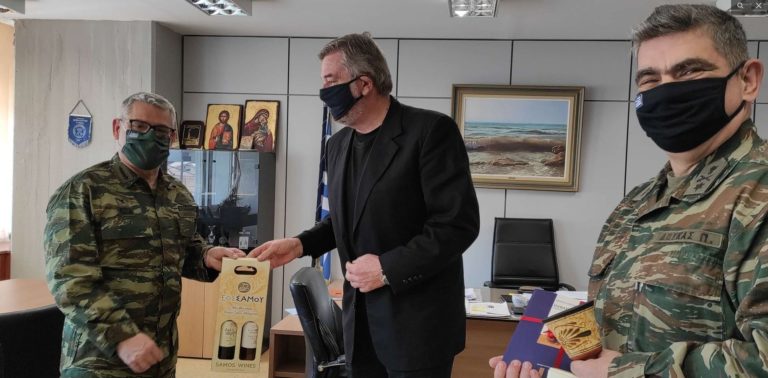 Στον Αντιπεριφερειάρχη Σάμου ο απερχόμενος και ο νέος Δκτης της 79 ΑΔΤΕ
