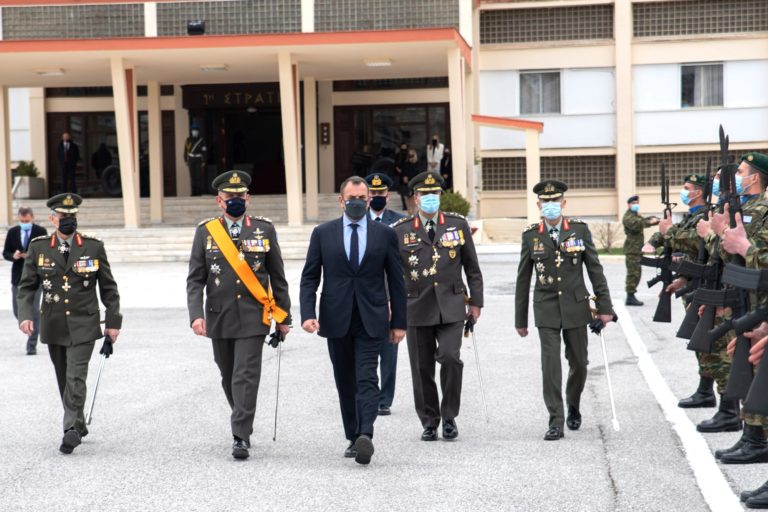 Ολοκλήρωση επισκέψεως ΥΕΘΑ κ. Νικόλαου Παναγιωτόπουλου στην 1η Στρατιά και στην Περιφέρεια Θεσσαλίας