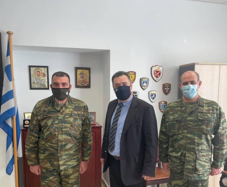 Εθιμοτυπικές επισκέψεις του Διοικητή της 98 ΑΔΤΕ