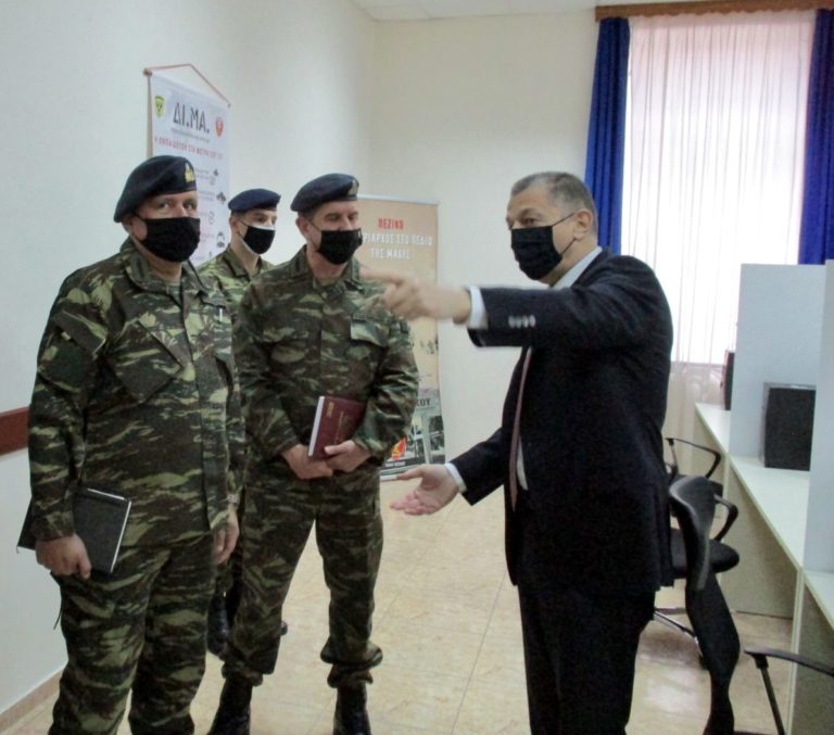 Επίσκεψη Στεφανή στη Διεύθυνση και τη ΣΧΠΖ