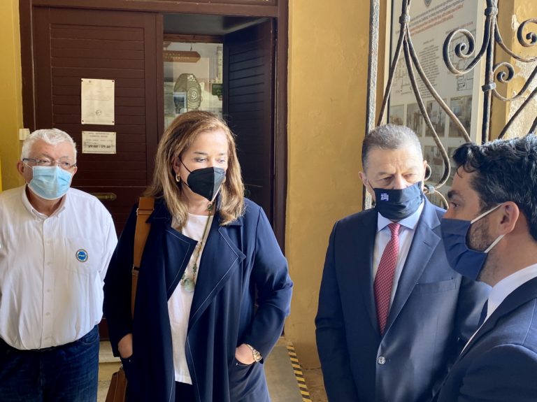 Επίσκεψη ΥΦΕΘΑ Αλκιβιάδη Στεφανή στα Χανιά