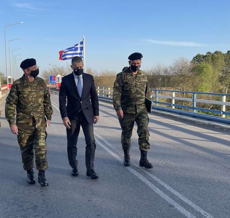 Επίσκεψη ΥΦΕΘΑ Αλκιβιάδη Στεφανή στην Π.Ε του Δ΄ΣΣ