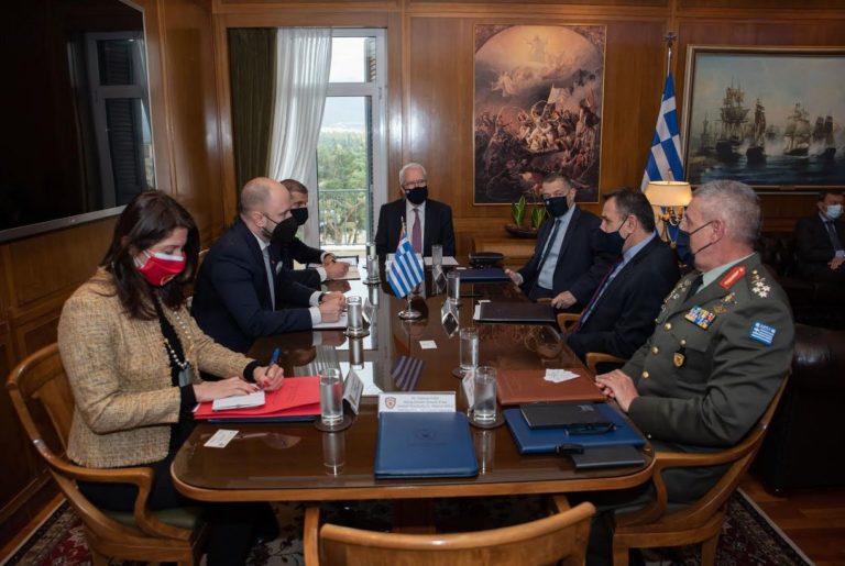 Συνάντηση ΥΕΘΑ Ν. Παναγιωτόπουλου με τον ΥΠΕΞ Μαυροβουνίου