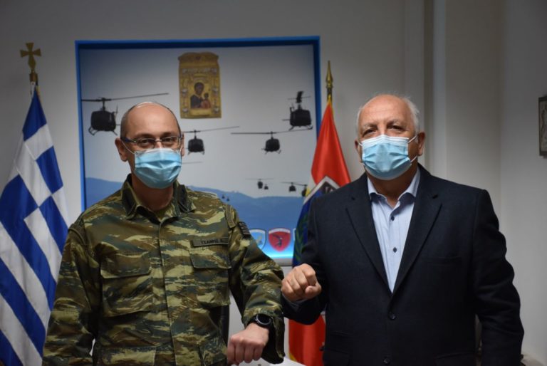 Εθιμοτυπικές συναντήσεις του Διοικητή της 71 Α/Μ Ταξιαρχίας