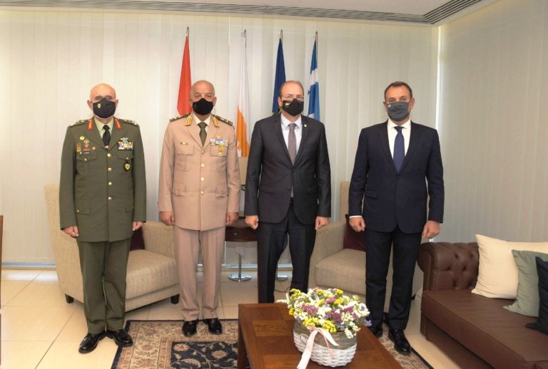 Ολοκλήρωση επίσκεψης ΥΕΘΑ Νικόλαου Παναγιωτόπουλου στην Κύπρο