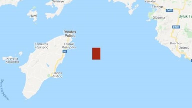 Τουρκική Navtex: Ασκήσεις με πραγματικά πυρά μόλις μερικά μίλια ανοιχτά της Ρόδου