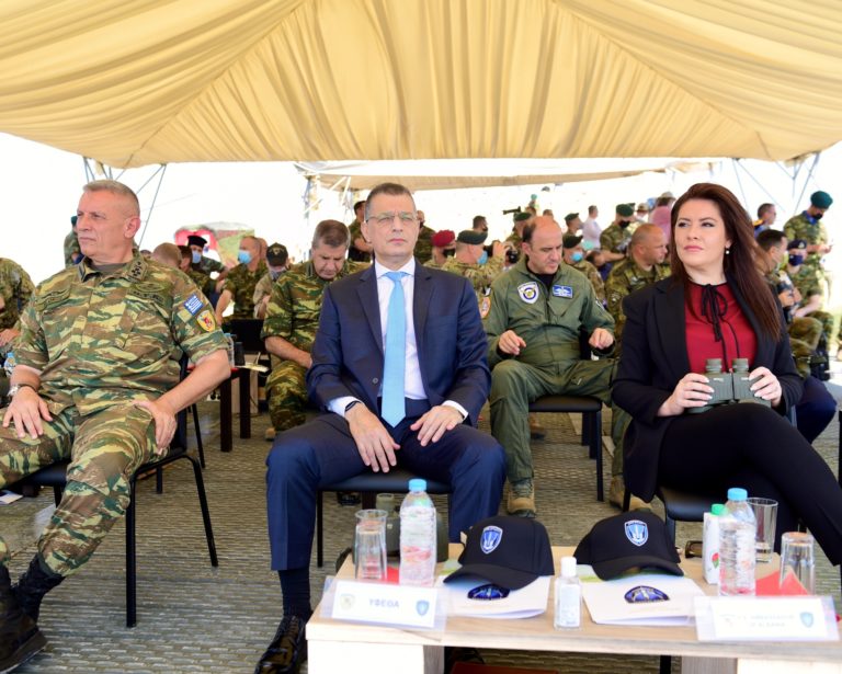 Παρουσία ΥΦΕΘΑ Αλκιβιάδη Στεφανή στην Επίδειξη Επιχειρησιακών Δυνατοτήτων της ΔΕΠ, ως Εκπροσώπου της Κυβέρνησης