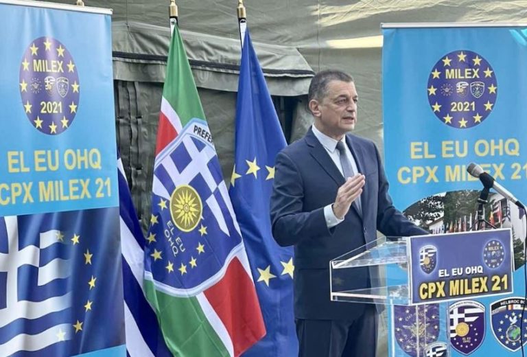 Παρουσία ΥΦΕΘΑ Αλκιβιάδη Στεφανή στην Άσκηση “MILEX-21”