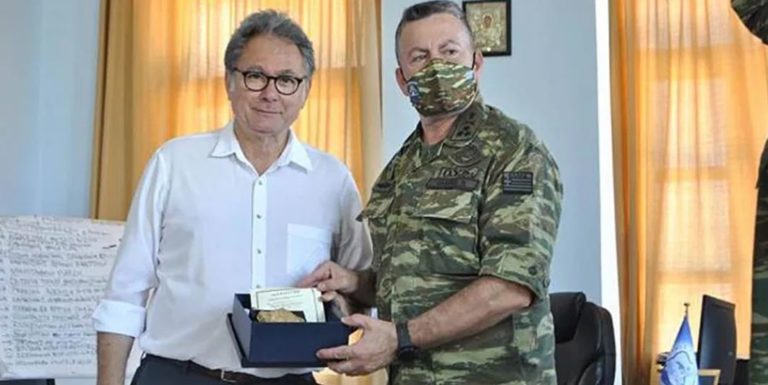 Στη Νίσυρο ο Αντιστράτηγος Φλάρης