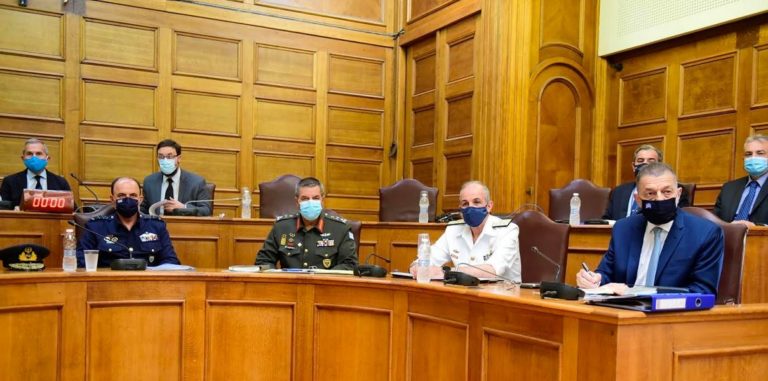 Ενημέρωση υπό τον ΥΦΕΘΑ Αλκιβιάδη Στεφανή στην Ειδική Διαρκή Επιτροπή Εξοπλιστικών Προγραμμάτων της Βουλής
