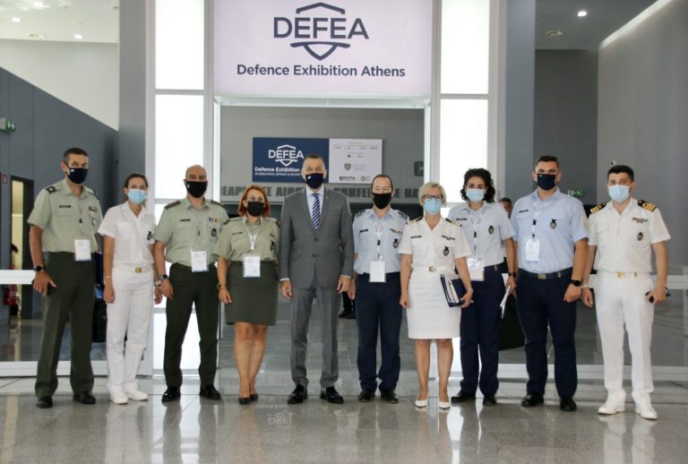 Επίσημες συναντήσεις ΥΦΕΘΑ Αλκιβιάδη Στεφανή κατά τη λήξη της “DEFEA 2021”