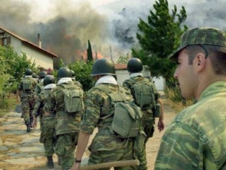 Ρόδος – Φωτιά: Εκκενώθηκε στρατόπεδο στον Καλαμώνα