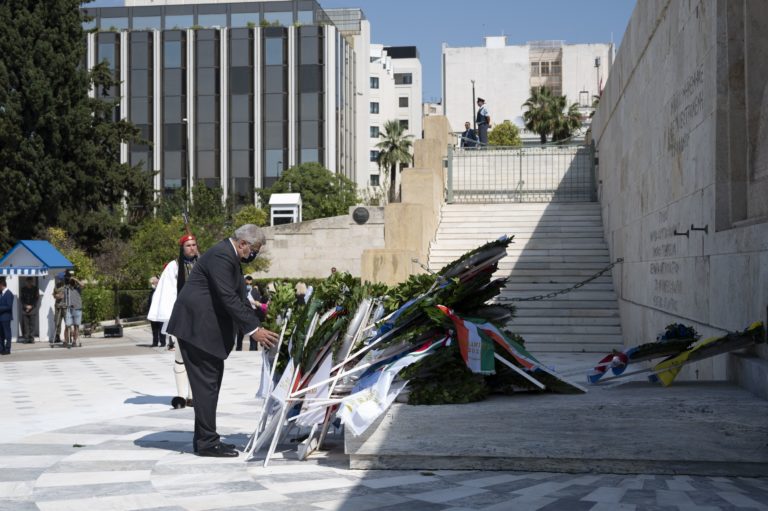 Παρουσία ΓΓ ΥΠΕΘΑ Αντώνιου Οικονόμου στις Εκδηλώσεις ΣΑΛΑΜΙΝΙΑ-2021