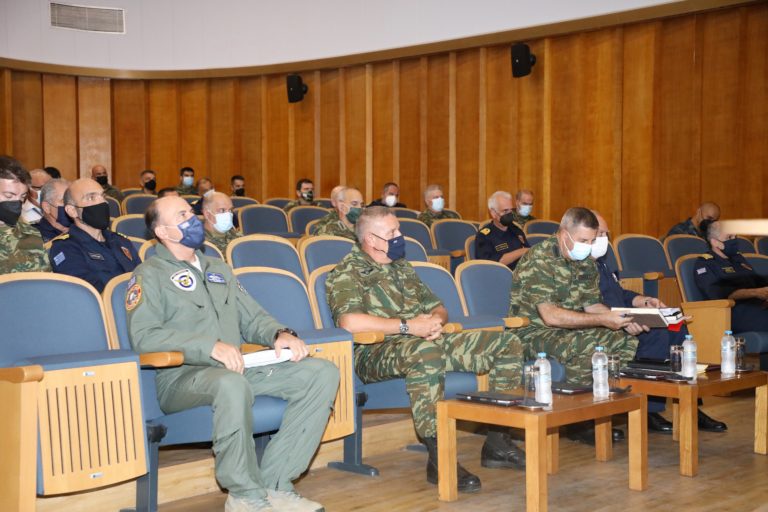 Ενημέρωση του Αρχηγού ΓΕΕΘΑ για την άσκηση ΠΑΡΜΕΝΙΩΝ 21