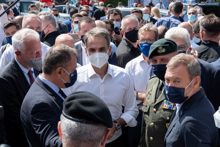 Το Περίπτερο του Υπουργείου Εθνικής Αμύνης στην 85η ΔΕΘ εγκαινίασαν ο Πρωθυπουργός Κυριάκος Μητσοτάκης και ο ΥΕΘΑ Νικόλαος Παναγιωτόπουλος