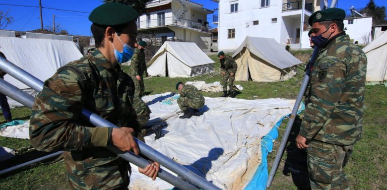 Εντολή Στρατηγού Φλώρου για συνδρομή των ΕΔ στις σεισμόπληκτες περιοχές της Κρήτης