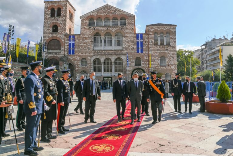 Ο ΥΕΘΑ Ν. Παναγιωτόπουλος εκπροσώπησε την κυβέρνηση στις εορταστικές εκδηλώσεις της Θεσσαλονίκης