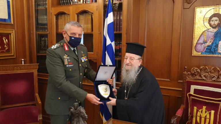 ΕΠΙΣΚΕΨΗ ΑΡΧΗΓΟΥ ΓΕΕΘΑ ΣΤΟΝ ΠΑΝΑΓΙΩΤΑΤΟ ΜΗΤΡΟΠΟΛΙΤΗ ΘΕΣΣΑΛΟΝΙΚΗΣ