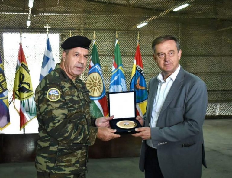 Το Δημόσιο Ευχαριστώ του Δημάρχου Παιονίας στον Αρχηγό ΓΕΣ Αντιστράτηγο Χαράλαμπο Λαλούση