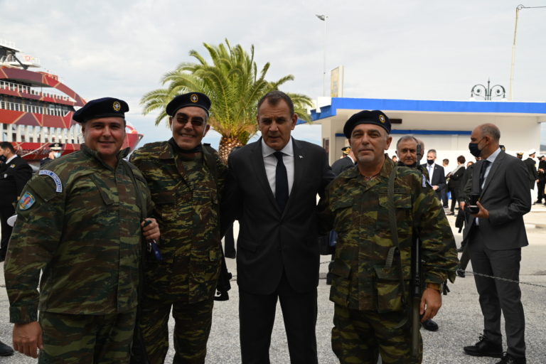 Παρουσία ΥΕΘΑ Νικόλαου Παναγιωτόπουλου στις Εορταστικές Εκδηλώσεις για την Απελευθέρωση Θάσου, Ελευθερουπόλεως Και Παγγαίου