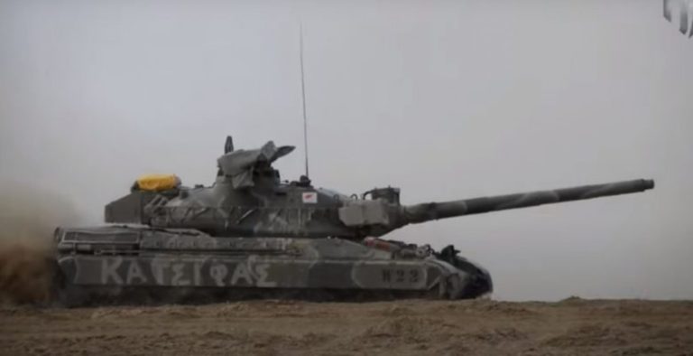 Στρατιωτικό άρμα με το όνομα Κατσίφας συμμετείχε στην στρατιωτική Κυπριακή άσκηση «ΙΡΙΣ 2021»