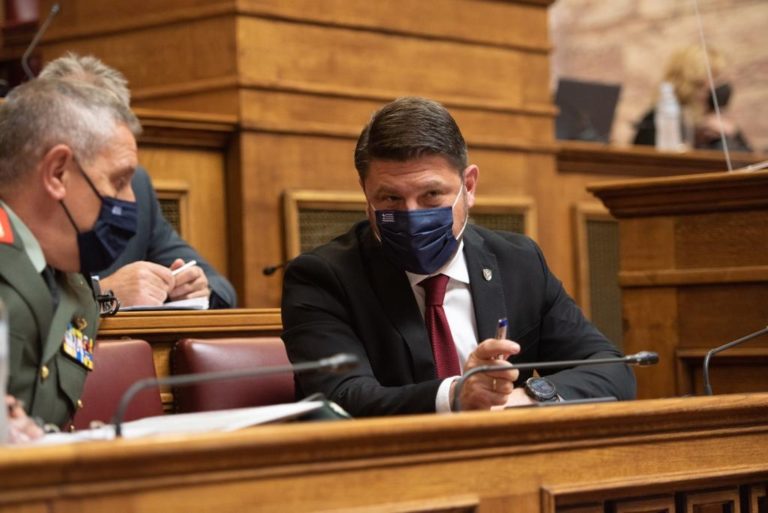 Ενημέρωση ΥΦΕΘΑ Νικόλαου Χαρδαλιά στην Ειδική Διαρκή Επιτροπή Εξοπλιστικών Προγραμμάτων & Συμβάσεων της Βουλής