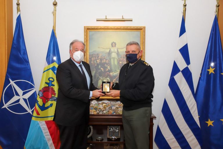 ΣΥΝΑΝΤΗΣΗ ΤΟΥ ΑΡΧΗΓΟΥ ΓΕΕΘΑ ΜΕ ΤΟΝ ΣΥΜΒΟΥΛΟ ΣΤΡΑΤΗΓΙΚΩΝ ΚΑΙ ΔΙΕΘΝΩΝ ΥΠΟΘΕΣΕΩΝ ΤΟΥ SACEUR