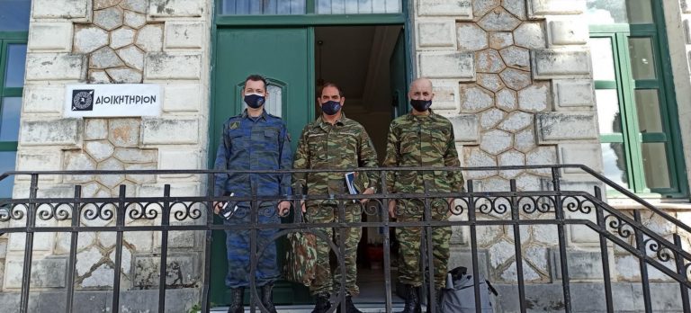 Συνάντηση της Ε.Σ.Π.Ε.ΑΧ. με τον Ανώτερο Διοικητή Φρουράς Πατρών
