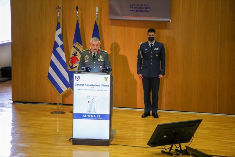ΧΑΙΡΕΤΙΣΜΟΣ ΑΡΧΗΓΟΥ ΓΕΕΘΑ ΣΤΟ ΔΙΕΘΝΕΣ ΣΥΝΕΔΡΙΟ ΧΕΙΡΙΣΜΟΥ ΚΡΙΣΕΩΝ «ΑΘΗΝΑ 2021»