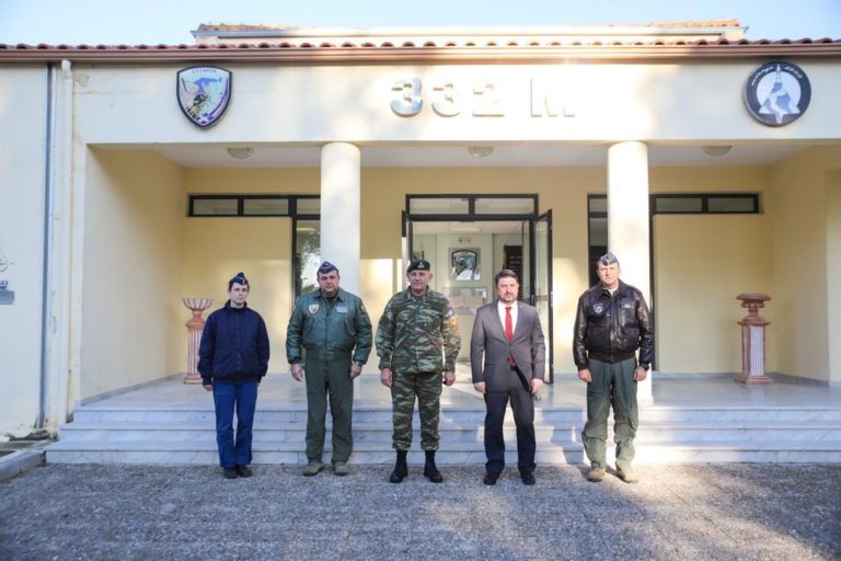 Επίσκεψη ΥΦΕΘΑ Ν. Χαρδαλιά στην Αεροπορική Βάση Τανάγρας