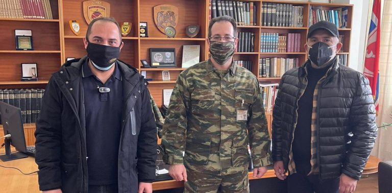 Προσφορά αντισηπτικών στη Σ.Ε.Τ.ΤΗΛ. από το Δήμο Πύργου