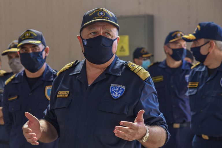 Θετικός στον Κορονοϊό ο Αρχηγός ΓΕΝ Αντιναύαρχος Στυλιανός Πετράκης